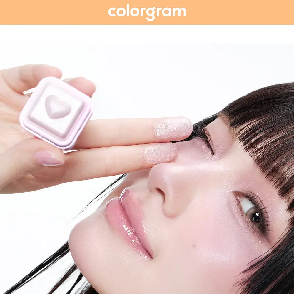 [오똑진주광]컬러그램 밀크 영롱 하트라이터 8COLOR(기획/단품)